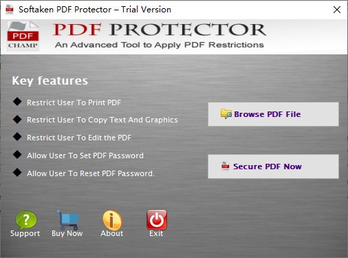 Softaken PDF Locker(PDF保护软件)