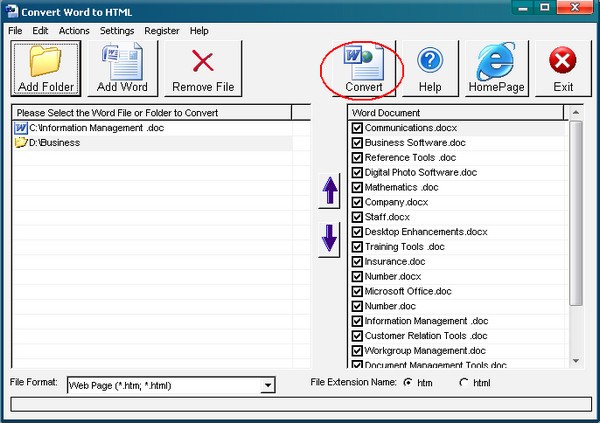 Convert Word to HTML(Word转HTML工具)