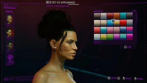 赛博朋克2077面包头发型MOD