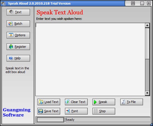 Speak Aloud(文本朗读软件)
