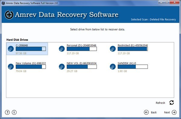 Amrev Data Recovery(数据恢复软件)