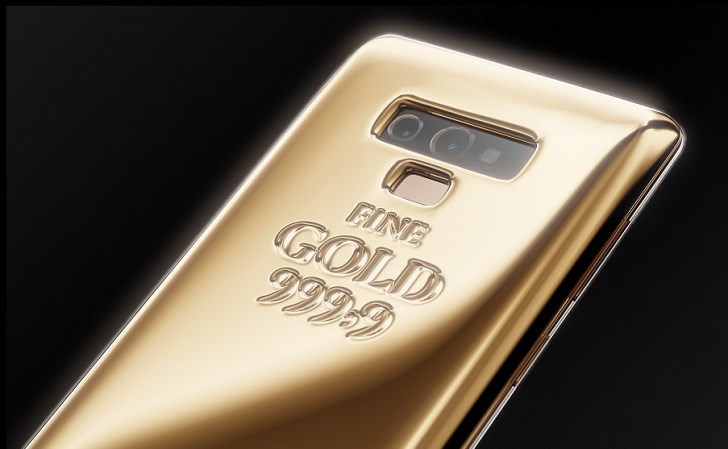 俄罗斯推出三星Note9纯金版，售价约40万元(2)