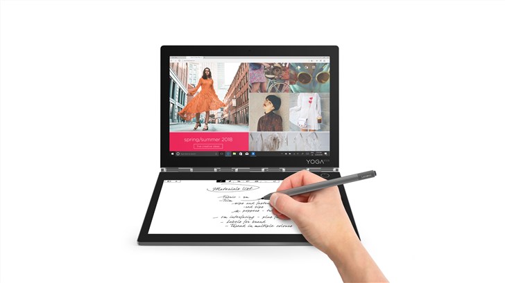 联想发布Windows10双屏笔记本YOGA Book 2：电子墨水屏取代键盘(4)