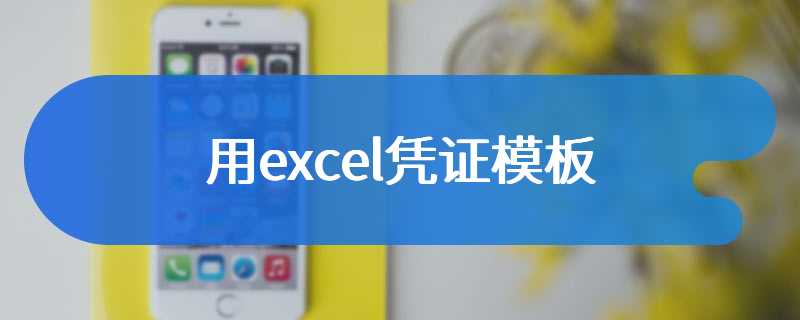 用excel凭证模板