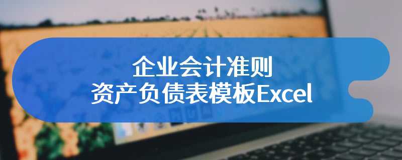 企业会计准则资产负债表模板Excel