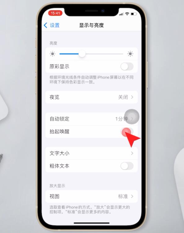 苹果手机拿起来就亮怎么设置(2)