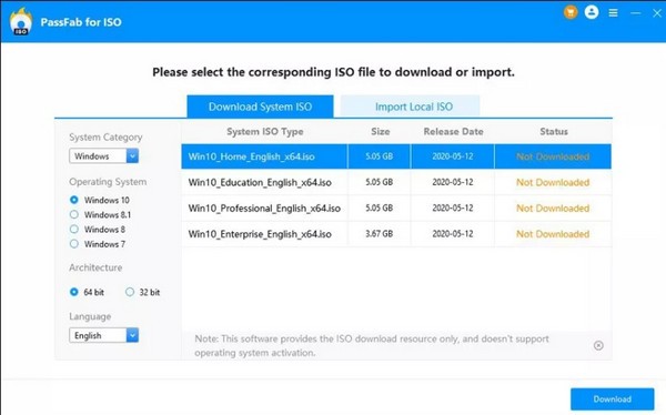 PassFab for ISO(ISO刻录工具)