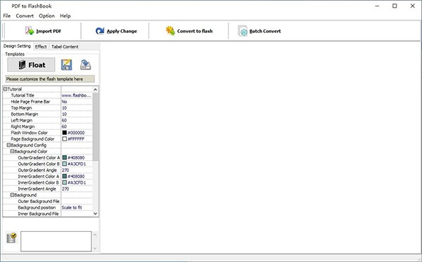PDF to FlashBook(PDF文件格式转换工具)