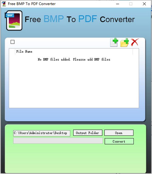 Free BMP to PDF Converter(文件格式转换工具)