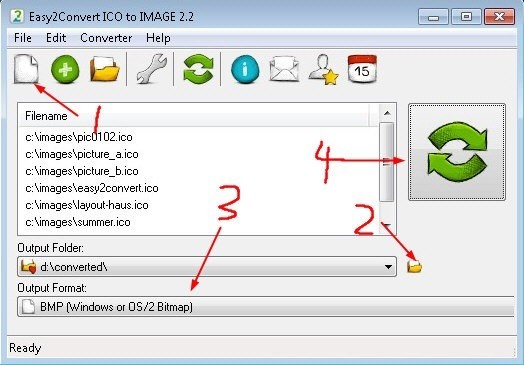 Easy2Convert ICO to IMAGE(图片转换工具)