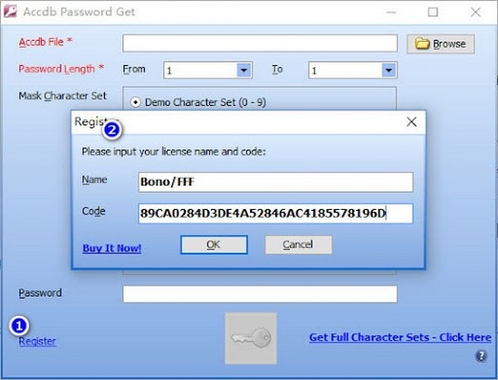 Accdb Password Get(密码恢复工具)