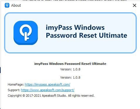 imyPass Windows Password Reset Platinum(系统密码重置工具)