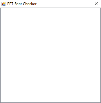 PPT Font Checker(检查PPT字体工具)
