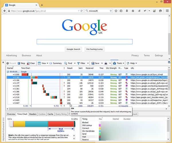 httpwatch(网页数据分析工具)