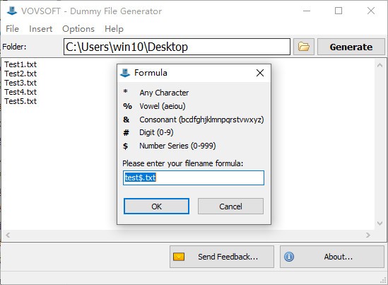 Vovsoft Dummy File Generator(文件创建工具)