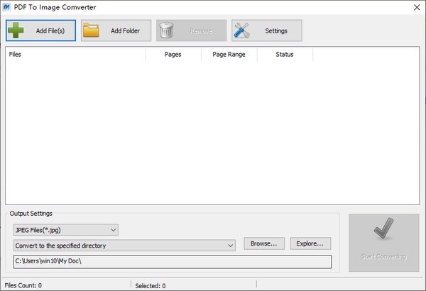 Mgosoft PDF Image Converter(PDF图片转换器)