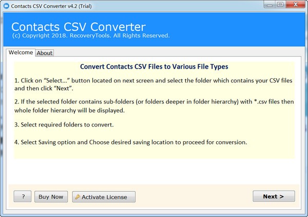 Contacts CSV Converter(CSV转换工具)