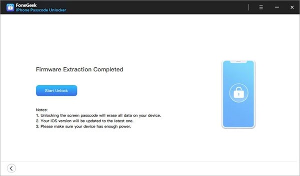 FoneGeek iPhone Passcode Unlocker(iPhone密码解锁工具)