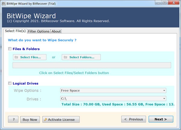 BitWipe Wizard(数据擦除工具)