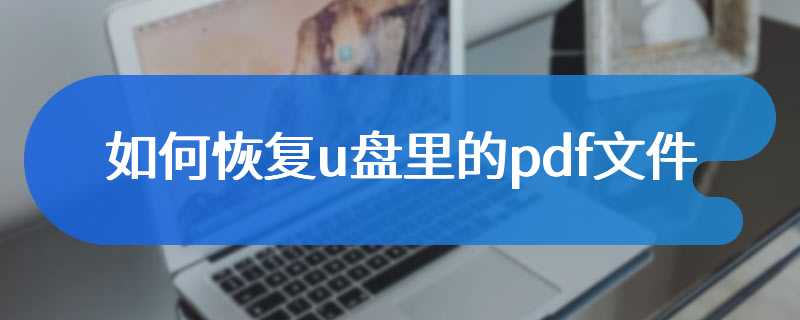 如何恢复u盘里的pdf文件