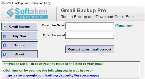 Softaken Gmail Backup Pro(邮箱备份工具)