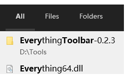 EverythingToolbar(快速搜索文件)