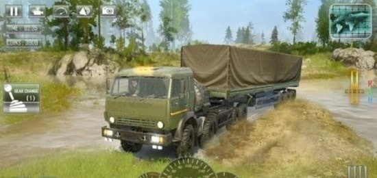 陆军俄罗斯卡车驾驶