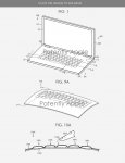 苹果新专利：使用玻璃制造 MacBook，键盘可弯曲变形