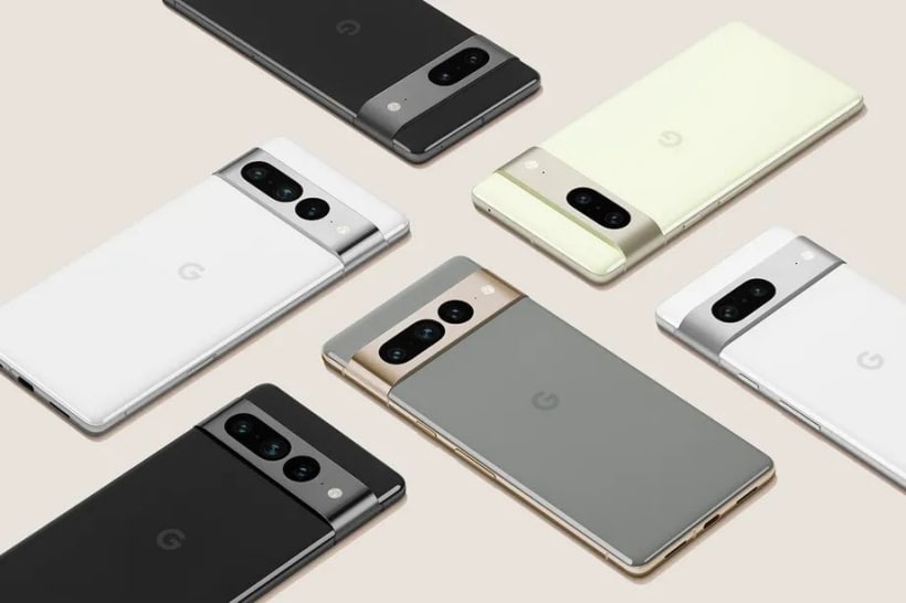 谷歌 Pixel 7/7 Pro 原型机上手视频曝光,后者边框更窄(1)