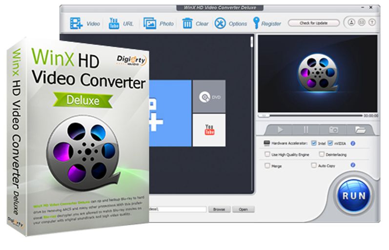 WinX HD Video Converter Deluxe