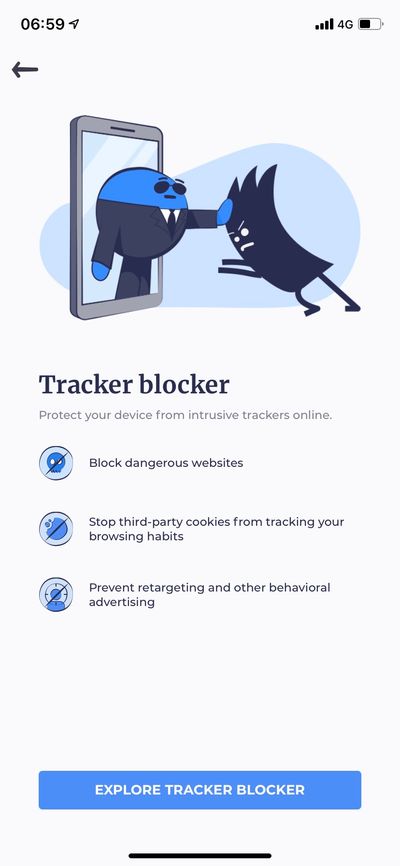 Tracker Blocker 功能