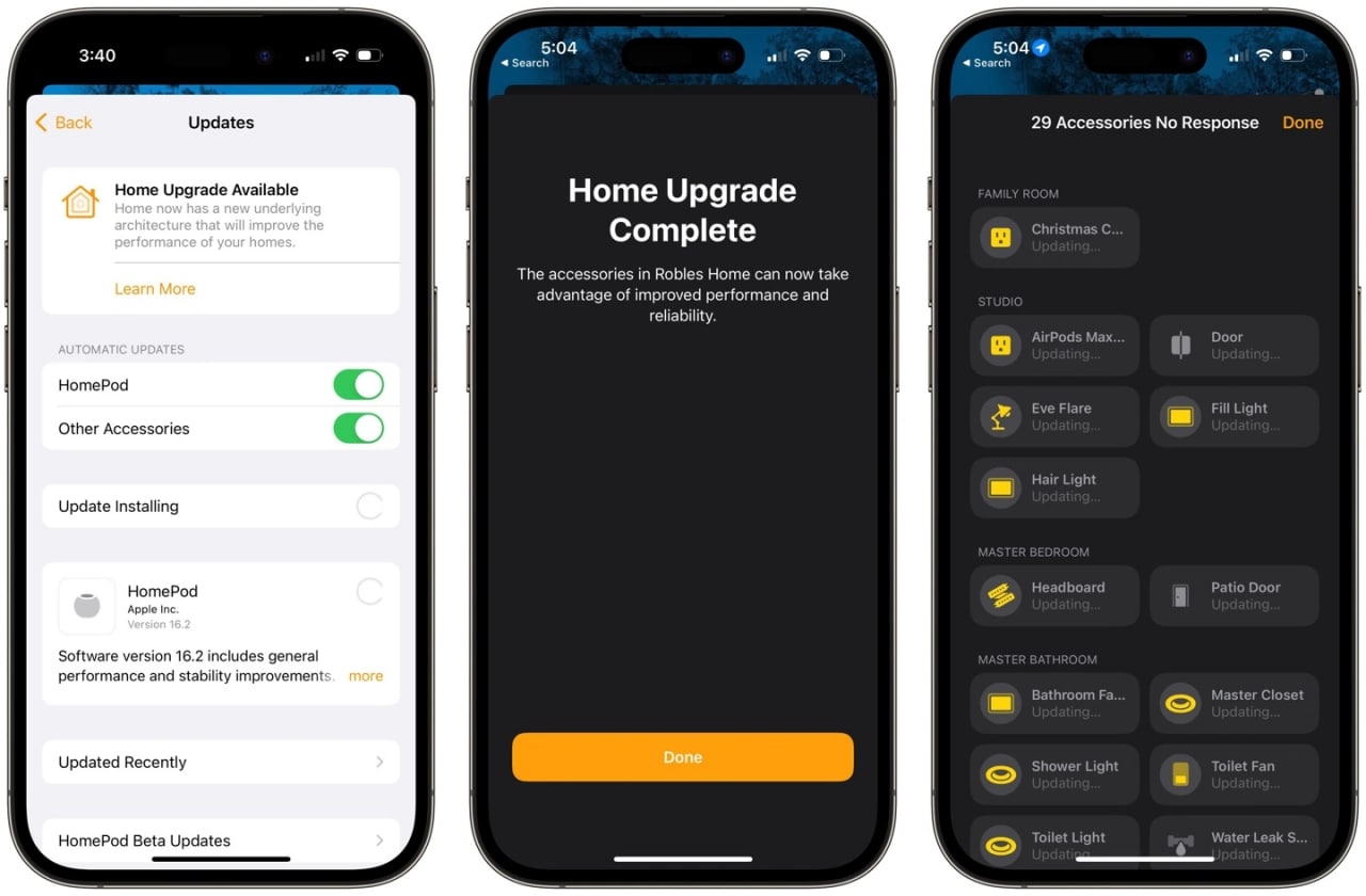 只能重装应用，部分苹果 iOS 16.2 用户升级 HomeKit 时卡死(2)