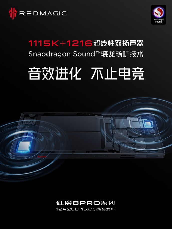 红魔 8 Pro 预热：支持 165W 快充，充满 100% 需 14 分钟(2)