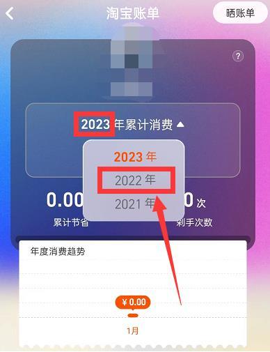 淘宝2022年度账单在哪看(2)