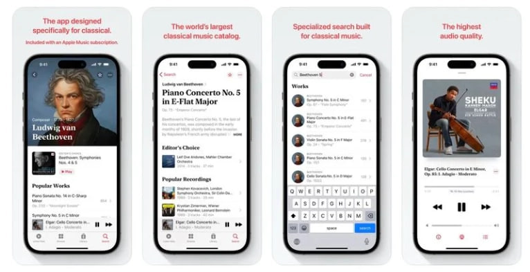 苹果 Apple Music Classical 已上架 App Store，3 月 28 日推出(1)