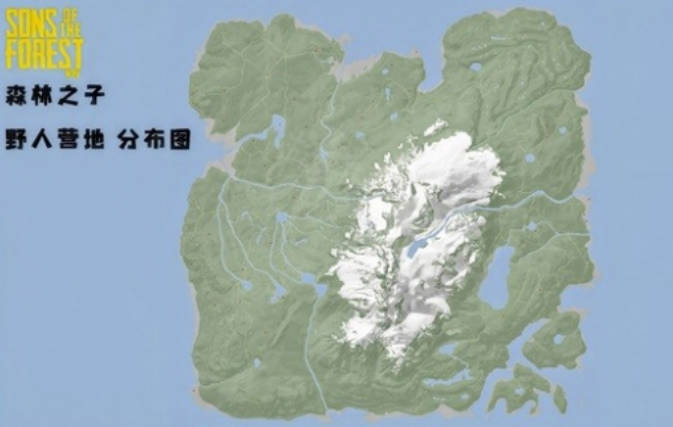 《森林之子》野人营地具体位置在哪?野人营地位置介绍一览(1)