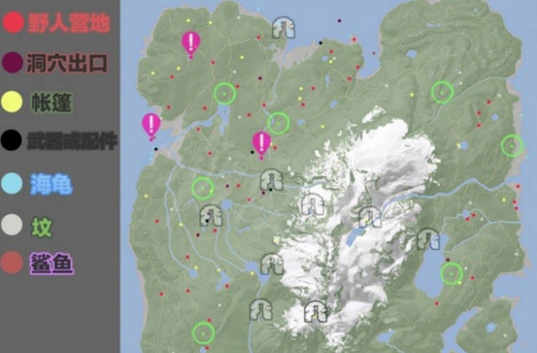 《森林之子》野人营地具体位置在哪?野人营地位置介绍一览(2)