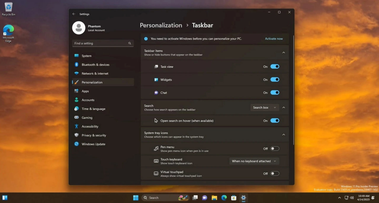 导致搜索功能故障，微软撤回 Win11 Build 23440 预览版悬停特性