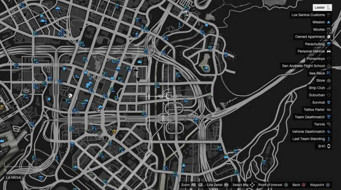 《gta5》地图怎么打开 《gta5》地图详细解读(1)