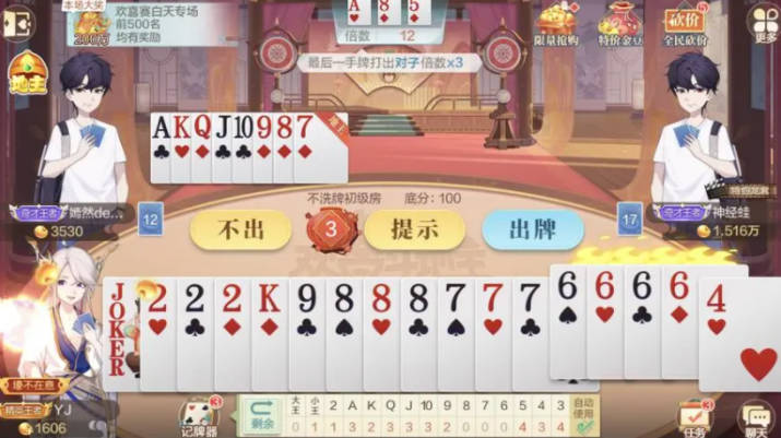 和朋友一起玩的斗地主(三个好友联机的斗地主软件)(2)