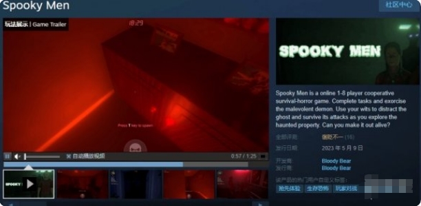 Steam惊现天价游戏:《Spooky Men》售价717万元!(2)