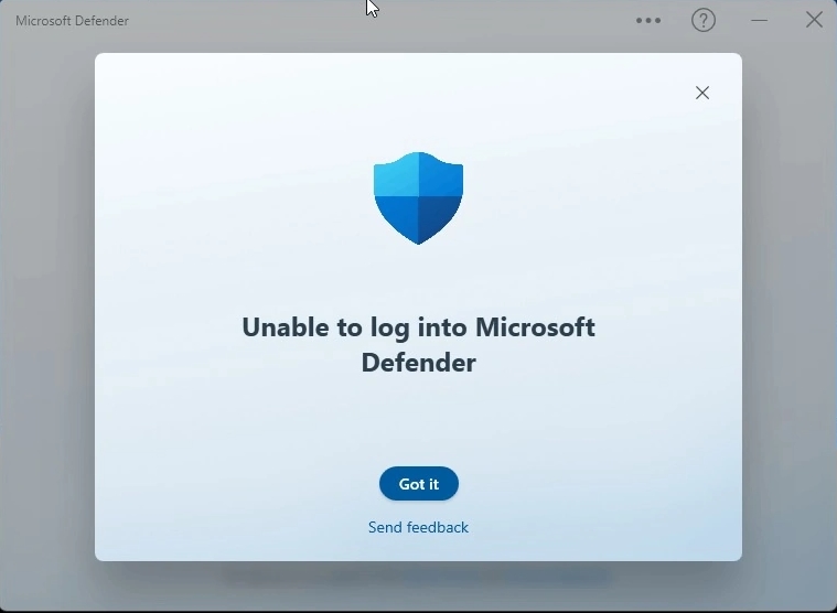 报告称 Win11 安装 8 月更新后，无法登录 Microsoft Defender