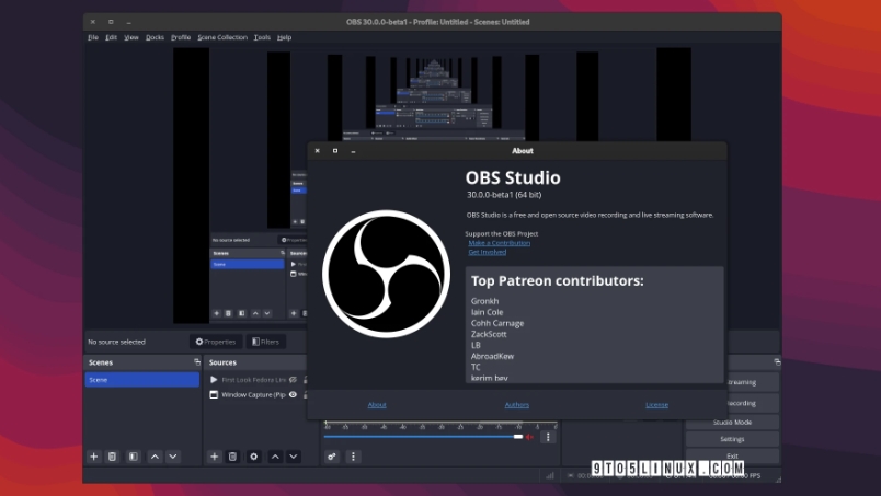 OBS Studio 30.0 公测版发布：引入“安全模式”、支持英特尔 QSV