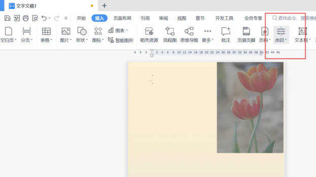 wps如何删除图片水印