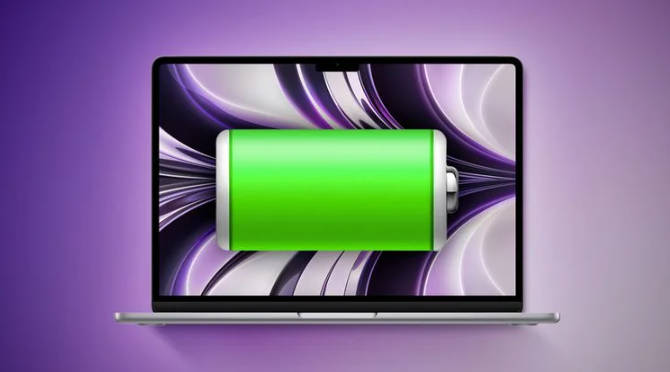 搭载 M2 的 13 英寸 MacBook Air 升级 macOS Sonoma,苹果为其更新电池健康管理