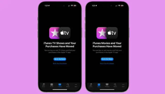 苹果 iOS / iPadOS 17.2 淘汰 iTunes 电视剧 / 电影选项，已迁移至 Apple TV 应用