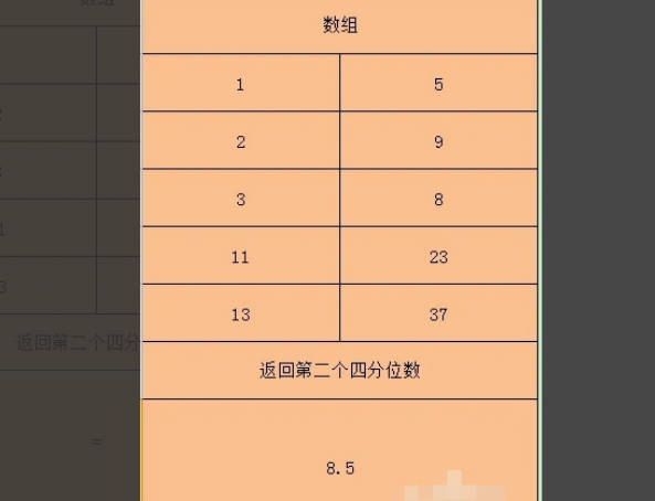 如何使用QUARTILE.INC函数(2)
