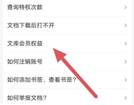 百度文库如何查会员权益(2)
