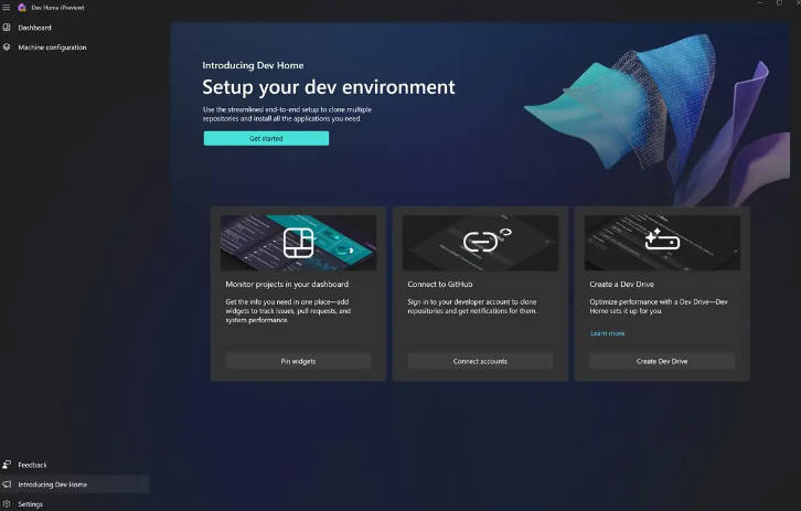 微软发布 0.9 预览版 Dev Home 应用，新增支持 Win10 系统(2)