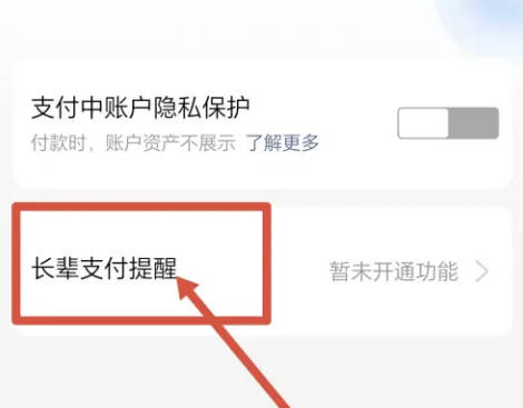 支付宝如何长辈支付提醒(3)